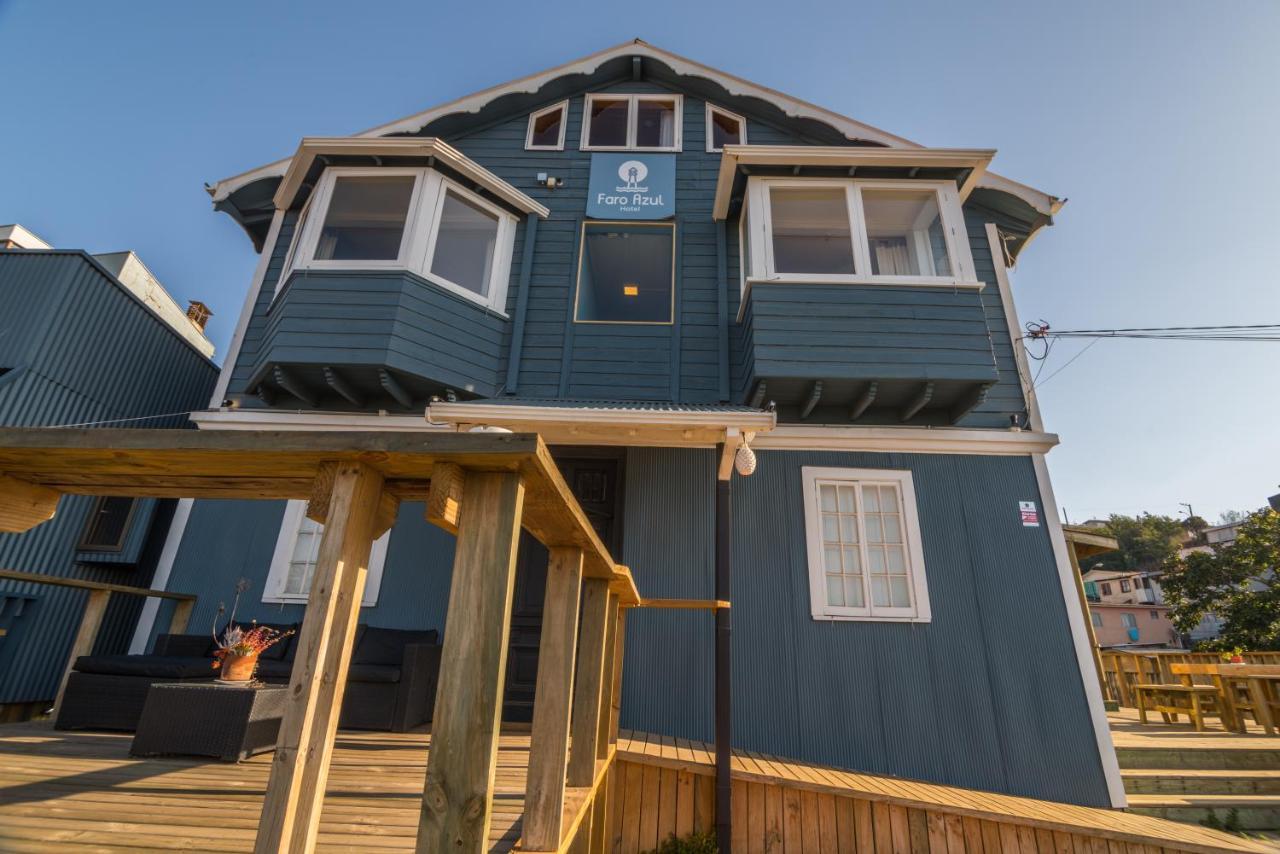 Hotel Faro Azul Valparaiso Cerro Alegre Εξωτερικό φωτογραφία