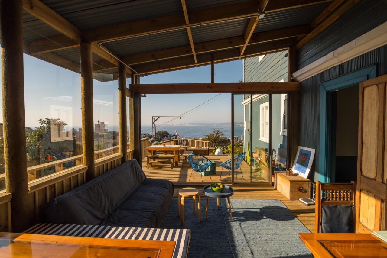 Hotel Faro Azul Valparaiso Cerro Alegre Εξωτερικό φωτογραφία
